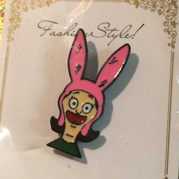 Set of Tina & Louise from Bob’s Burgers pins NWT - Picture 6 of 7